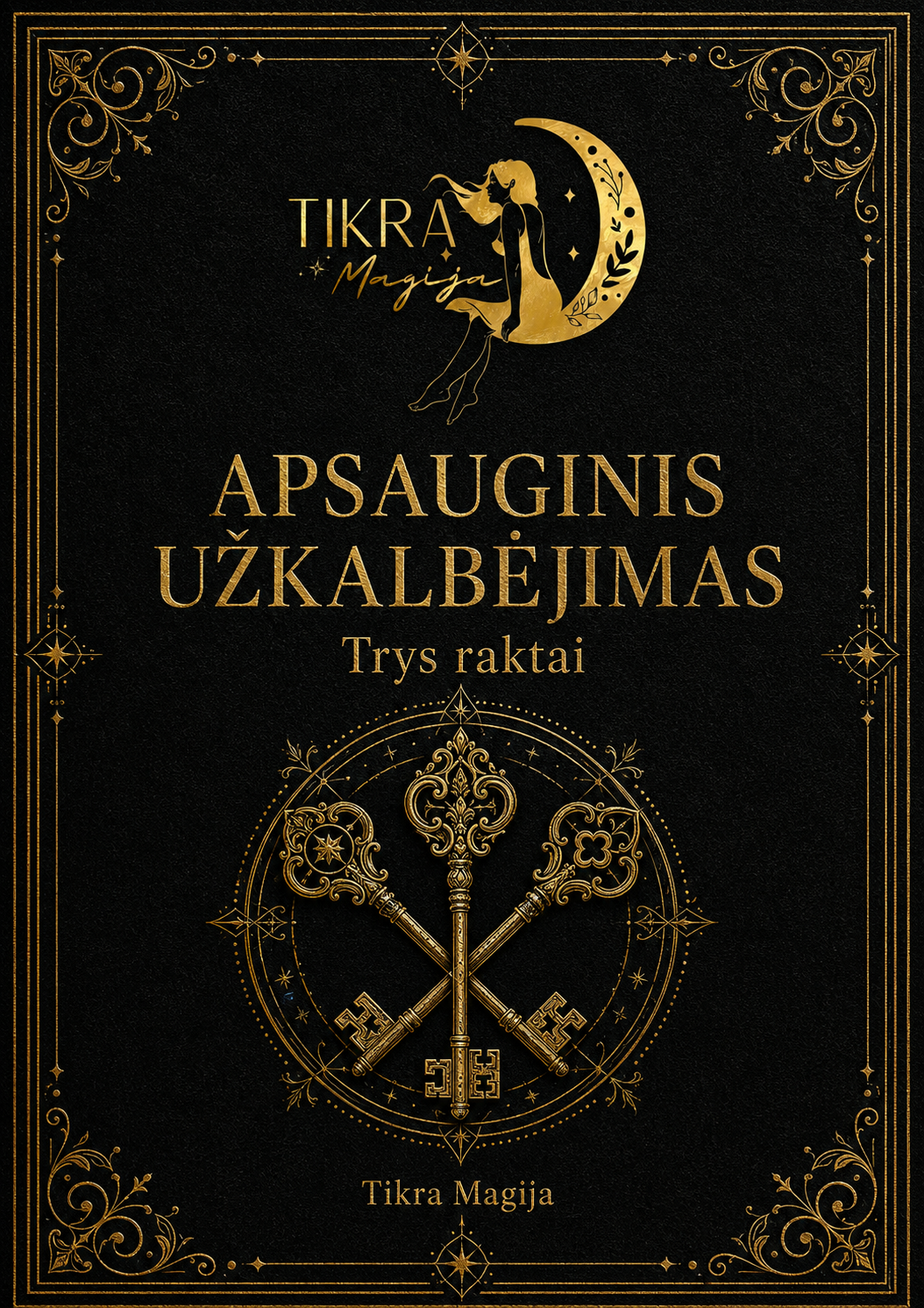 Apsauginis užkalbėjimas „Trys raktai“