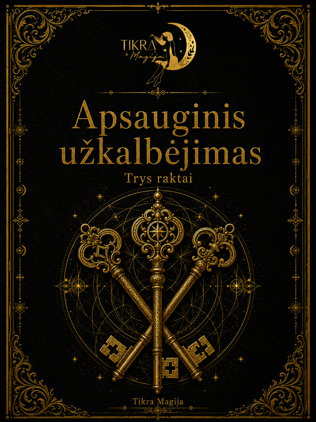 Apsauginis užkalbėjimas „Trys raktai“
